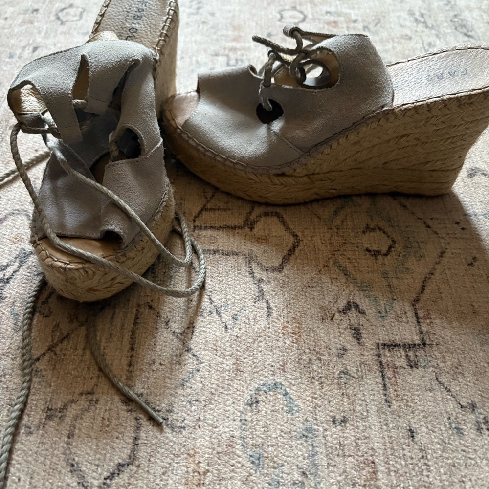 Fabiolas espadrille lace up sandals - Picture 3 of 4